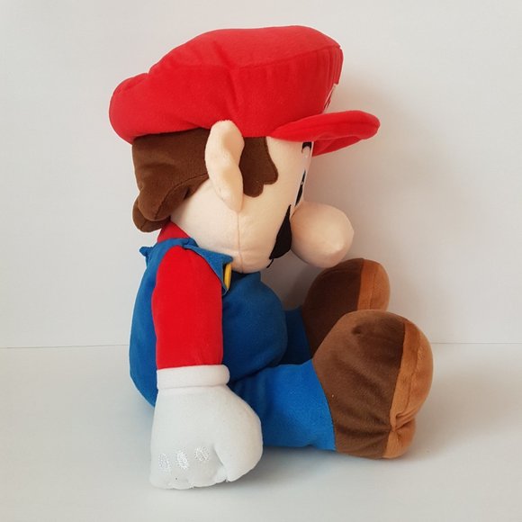 Vintage NINTENDO 2015 Super Mario Plush Toy & 2017 Super Mario Odyssey Cappy Hat - Picture 4 of 16
